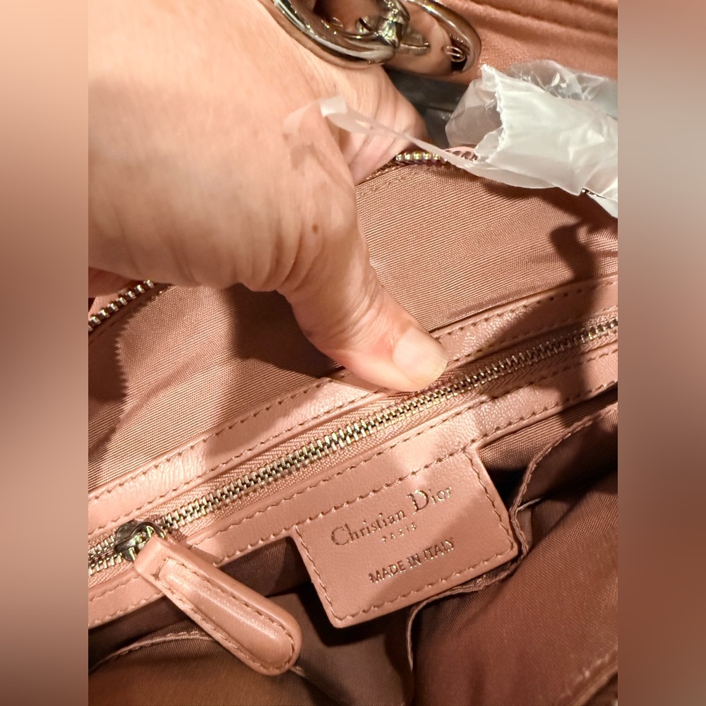 Christian Dior Granville Cannage Small Top Hdl Bag Pristine - Picture 9 of 15